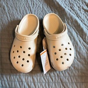 CROCS Classic Clog - Cream/White